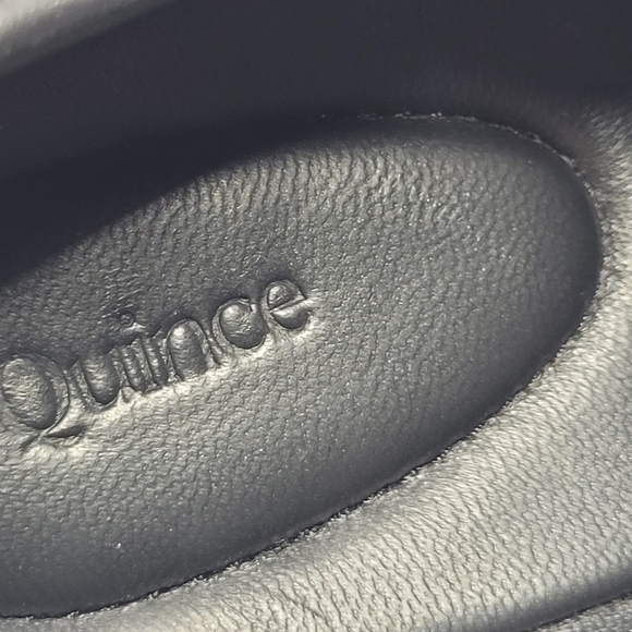 Quince Black Leather Lug-Sole Penny Loafers - Picture 5 of 12